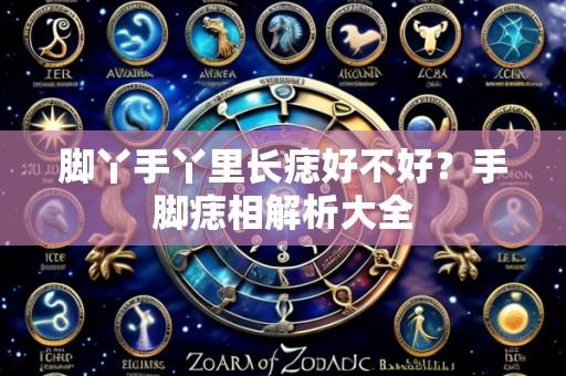 脚丫手丫里长痣好不好？手脚痣相解析大全