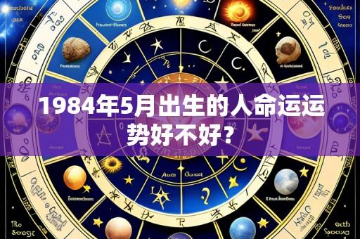 1984年5月出生的人命运运势好不好？
