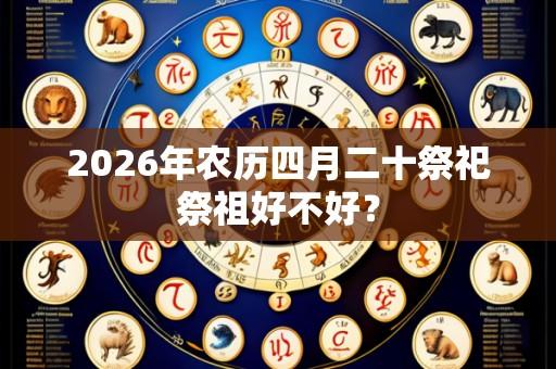 2026年农历四月二十祭祀祭祖好不好?