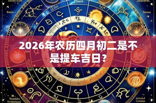 2026年农历四月初二是不是提车吉日？