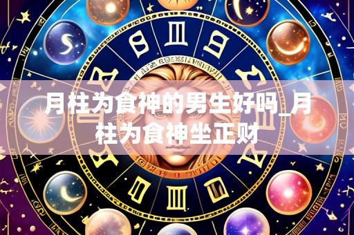 月柱为食神的男生好吗_月柱为食神坐正财