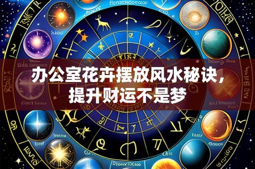 办公室花卉摆放风水秘诀,提升财运不是梦