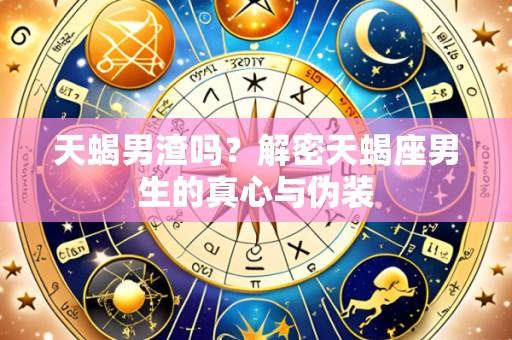 天蝎男渣吗？解密天蝎座男生的真心与伪装