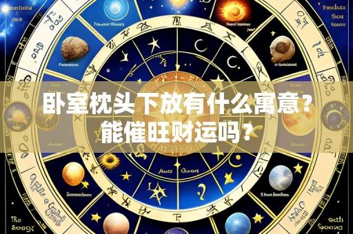 卧室枕头下放有什么寓意?能催旺财运吗?