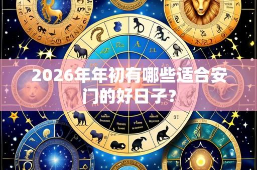 2026年年初有哪些适合安门的好日子?