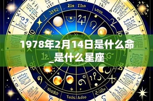 1978年2月14日是什么命_是什么星座