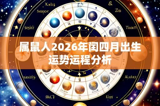属鼠人2026年闰四月出生运势运程分析