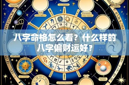 八字命格怎么看?什么样的八字偏财运好?