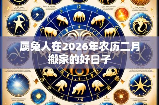 属兔人在2026年农历二月搬家的好日子