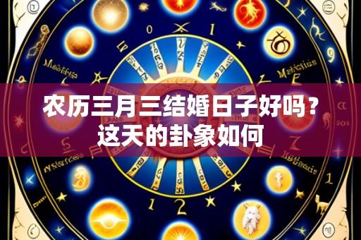 农历三月三结婚日子好吗?这天的卦象如何