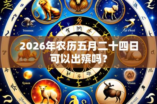 2026年农历五月二十四日可以出殡吗?