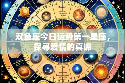 双鱼座今日运势第一星座,探寻爱情的真谛