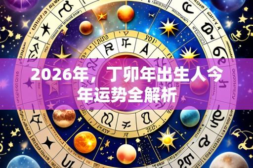 2026年,丁卯年出生人今年运势全解析