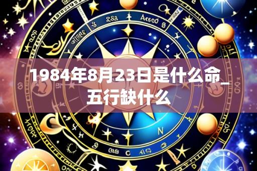 1984年8月23日是什么命_五行缺什么
