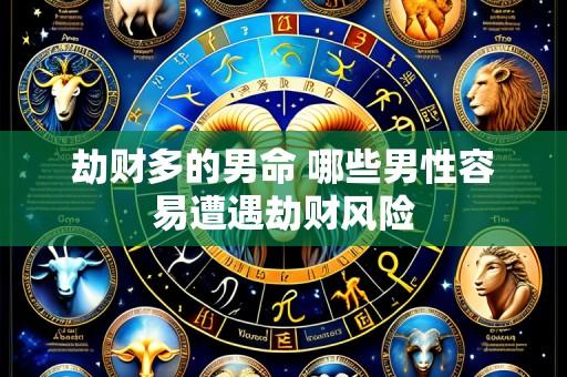 劫财多的男命 哪些男性容易遭遇劫财风险