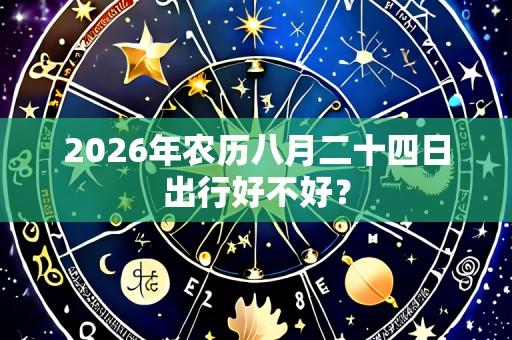 2026年农历八月二十四日出行好不好?