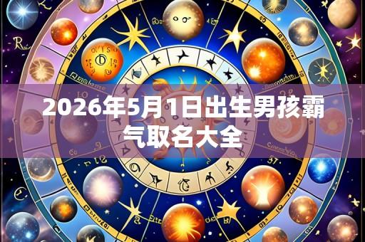 2026年5月1日出生男孩霸气取名大全