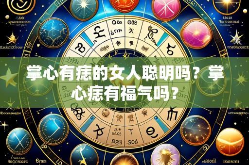 掌心有痣的女人聪明吗？掌心痣有福气吗？