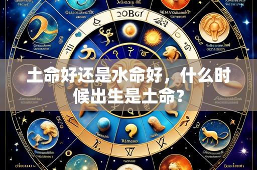 土命好还是水命好,什么时候出生是土命?