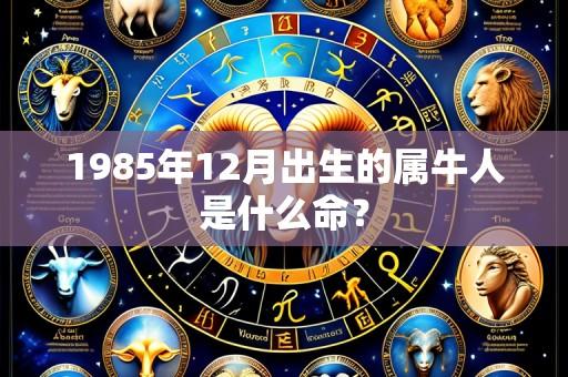 1985年12月出生的属牛人是什么命?