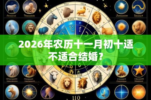 2026年农历十一月初十适不适合结婚？