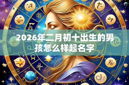 2026年二月初十出生的男孩怎么样起名字