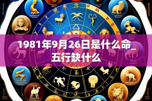 1981年9月26日是什么命_五行缺什么
