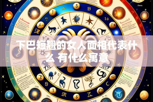 下巴短翘的女人面相代表什么 有什么寓意