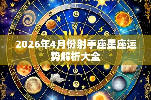 2026年4月份射手座星座运势解析大全