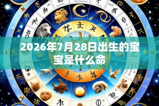 2026年7月28日出生的宝宝是什么命