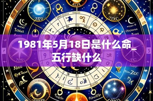 1981年5月18日是什么命_五行缺什么