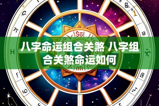 八字命运组合关煞 八字组合关煞命运如何