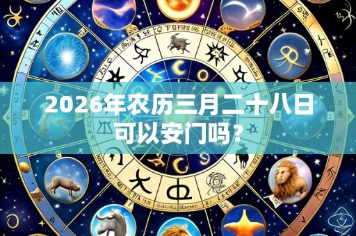2026年农历三月二十八日可以安门吗?