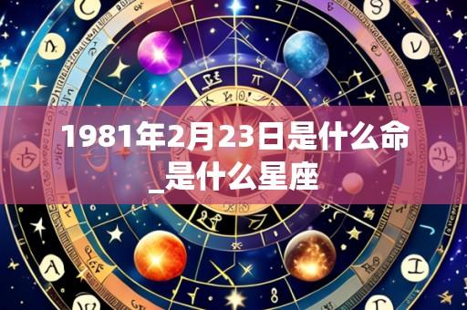 1981年2月23日是什么命_是什么星座