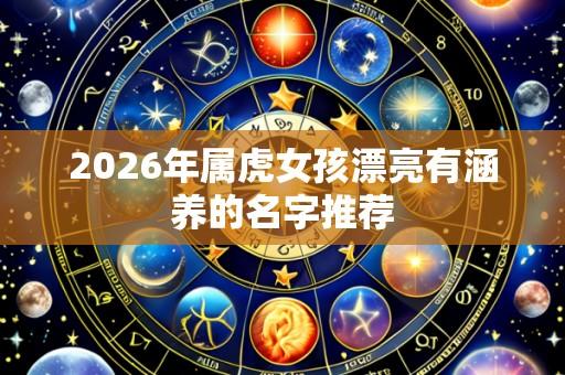 2026年属虎女孩漂亮有涵养的名字推荐