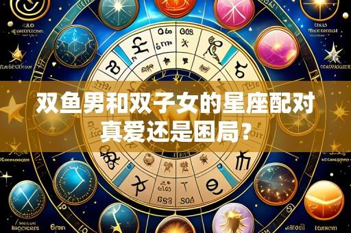 双鱼男和双子女的星座配对真爱还是困局?