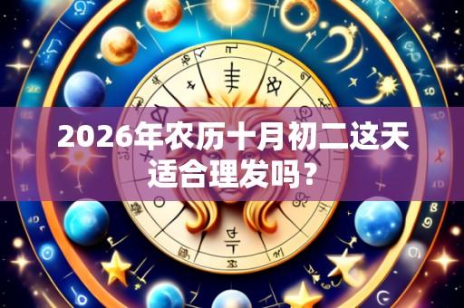 2026年农历十月初二这天适合理发吗?