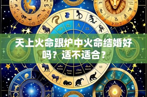 天上火命跟炉中火命结婚好吗?适不适合?