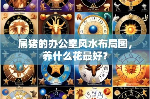 属猪的办公室风水布局图,养什么花最好?