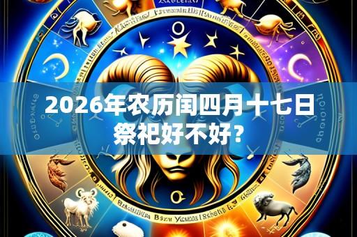 2026年农历闰四月十七日祭祀好不好?