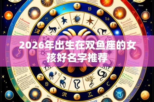 2026年出生在双鱼座的女孩好名字推荐