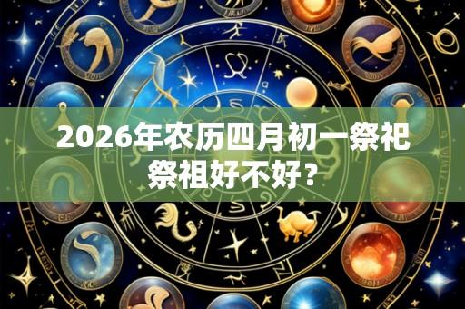 2026年农历四月初一祭祀祭祖好不好?