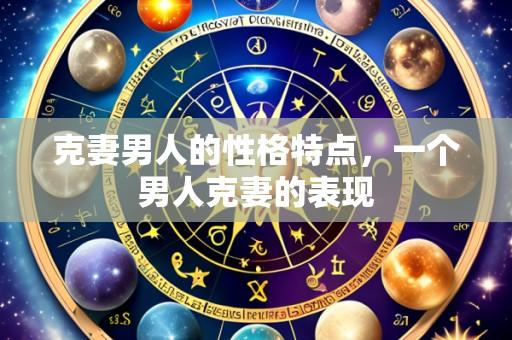 克妻男人的性格特点,一个男人克妻的表现