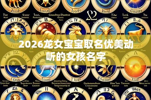 2026龙女宝宝取名优美动听的女孩名字