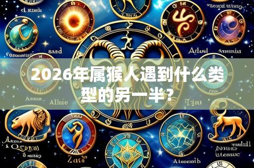 2026年属猴人遇到什么类型的另一半?