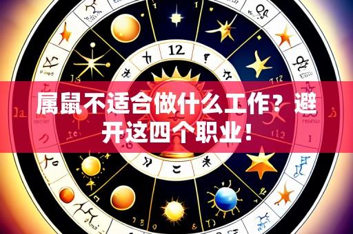 属鼠不适合做什么工作?避开这四个职业!