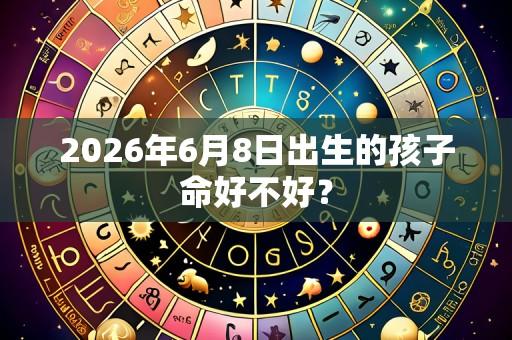 2026年6月8日出生的孩子命好不好?