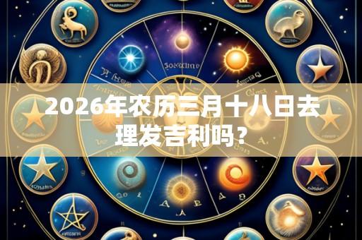 2026年农历三月十八日去理发吉利吗？