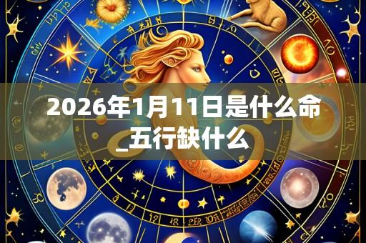 2026年1月11日是什么命_五行缺什么