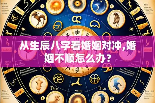 从生辰八字看婚姻对冲,婚姻不顺怎么办？